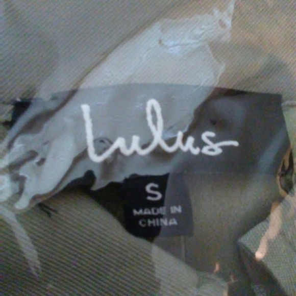 Lulu's Mover & Shaker Belted Utility Jacket Size S - Picture 7 of 8